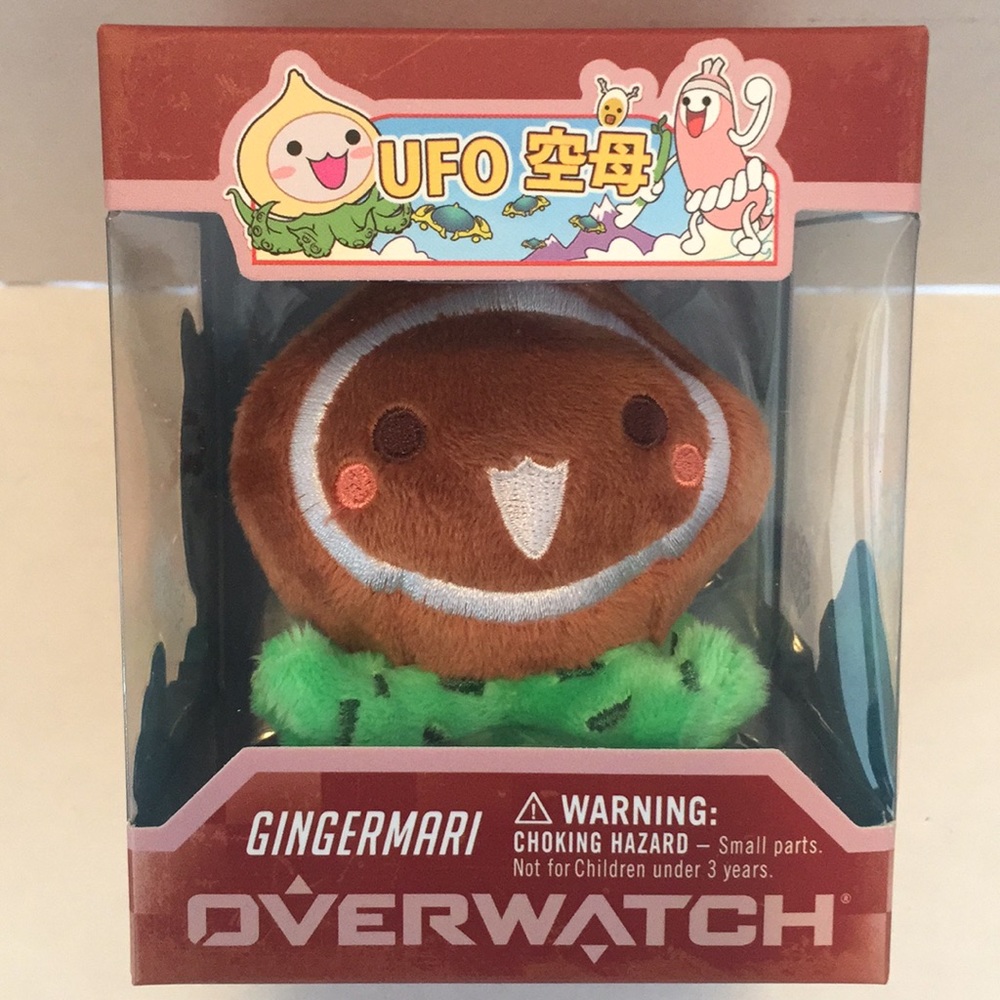 Overwatch Gingermari Keychain brand new